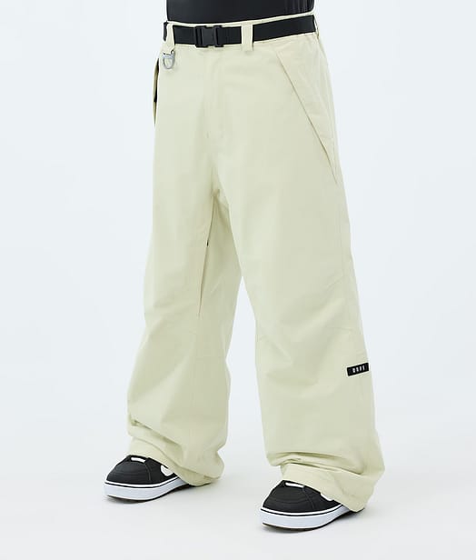 Dope Big Snowboardbukse Herre Dirty White