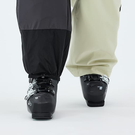Elastiske snøgamasjer.