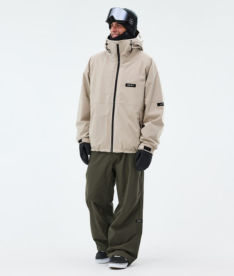 Dope Big Snowboardbukse Herre Olive Green, Image 2 of 5