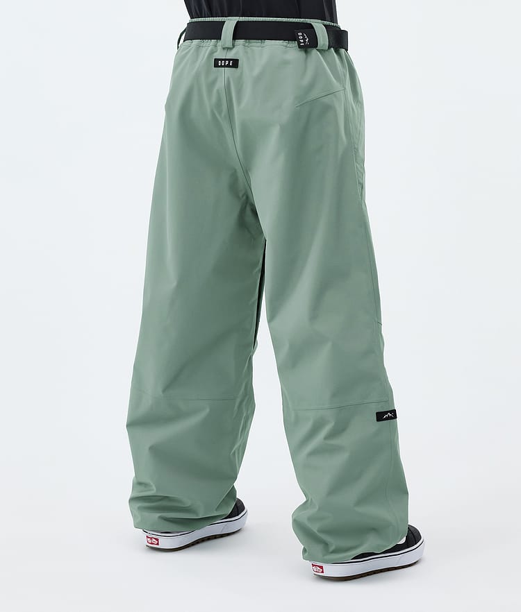 Dope Big W Snowboardbukse Dame Faded Green, Bilde 4 av 5