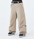 Dope Big W Snowboardbukse Dame Sand