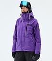 Dope Blizzard W Full Zip Snowboardjakke Dame Vivid Purple