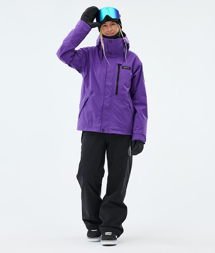 Dope Blizzard W Full Zip Snowboardjakke Dame Vivid Purple, Bilde 2 av 9