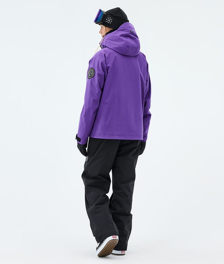 Dope Blizzard W Full Zip Snowboardjakke Dame Vivid Purple, Bilde 3 av 9