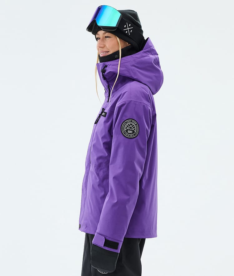 Dope Blizzard W Full Zip Skijakke Dame Vivid Purple, Image 5 of 9