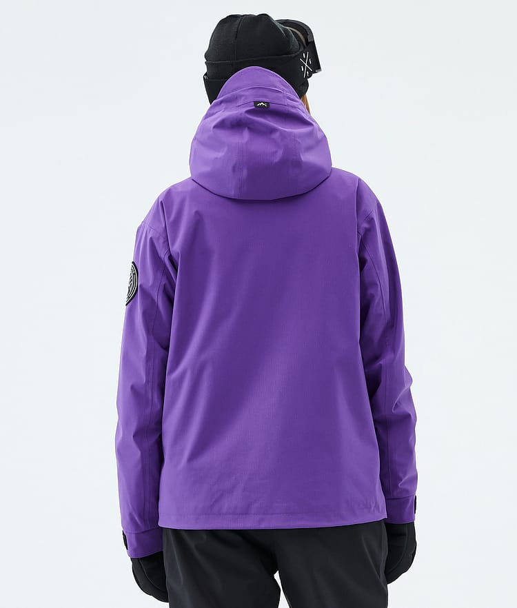 Dope Blizzard W Full Zip Skijakke Dame Vivid Purple, Image 6 of 9