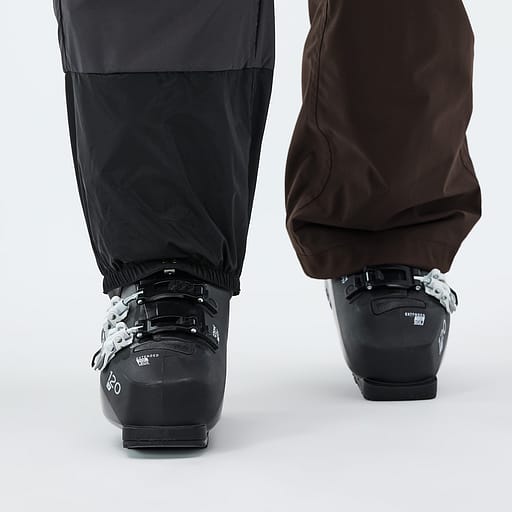 Elastiske snøgamasjer.
