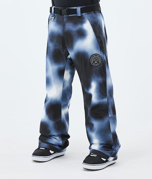 Dope Blizzard Snowboardbukse Herre Dark Blue Tiedye