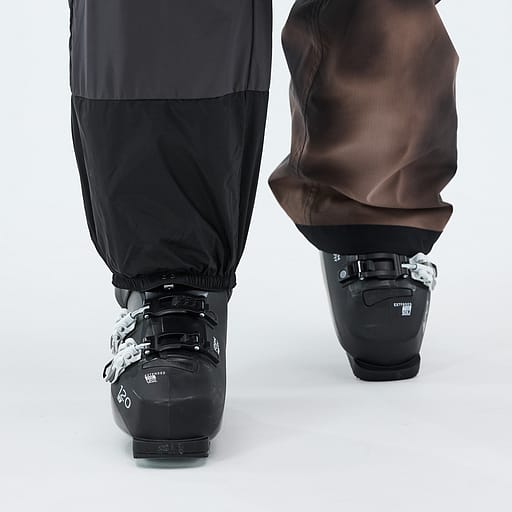 Elastiske snøgamasjer.