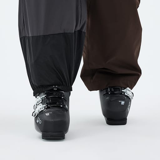 Elastiske snøgamasjer.