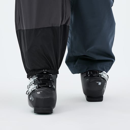 Elastiske snøgamasjer.