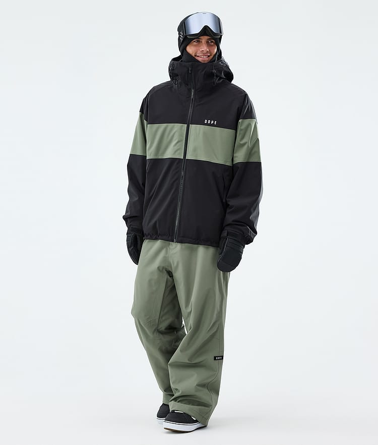 Dope Big Snowboardbukse Herre Moss Green, Image 2 of 5
