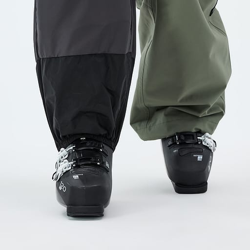 Elastiske snøgamasjer.