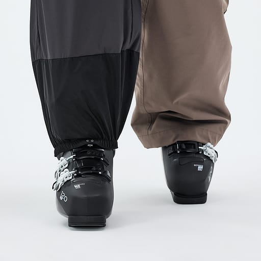 Elastiske snøgamasjer.