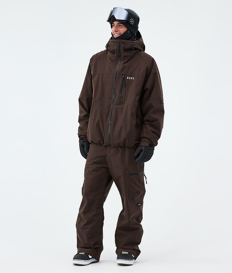 Dope Apex Snowboardbukse Herre Dark Brown, Image 2 of 6