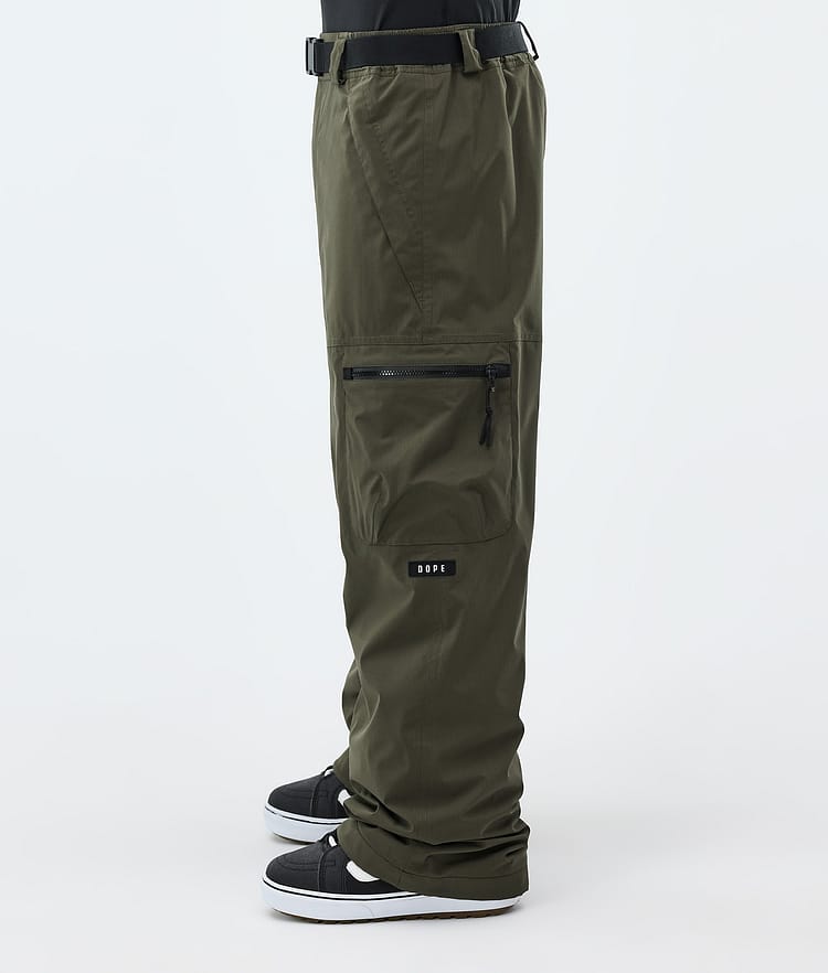 Dope Apex Snowboardbukse Herre Olive Green, Image 3 of 6