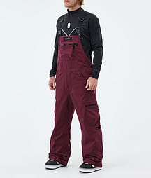 Dope Vertex Snowboardbukse Herre Burgundy