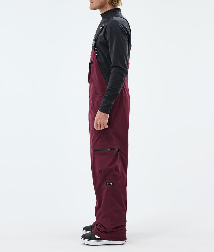 Dope Vertex Snowboardbukse Herre Burgundy, Bilde 3 av 7