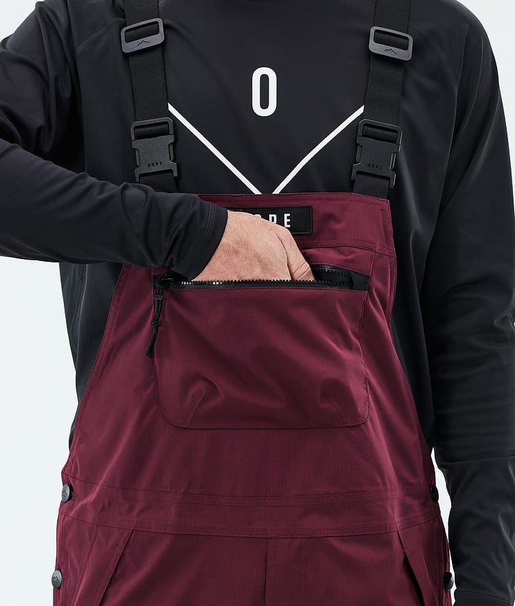 Dope Vertex Skibukse Herre Burgundy, Bilde 6 av 7