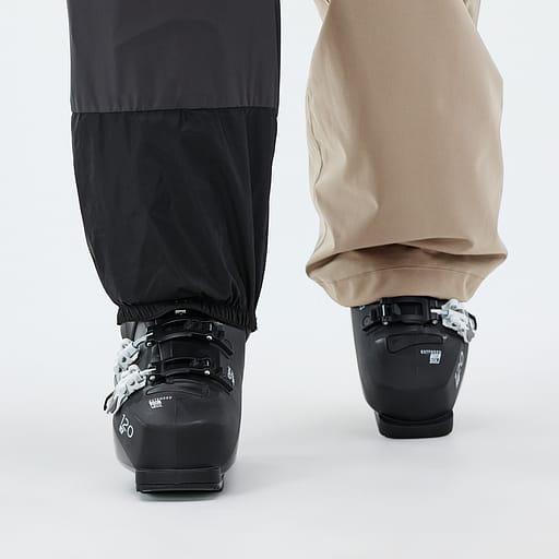 Elastiske snøgamasjer.