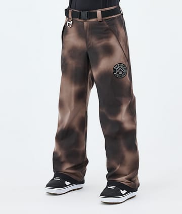 Dope Blizzard W Snowboardbukse Brown Tiedye