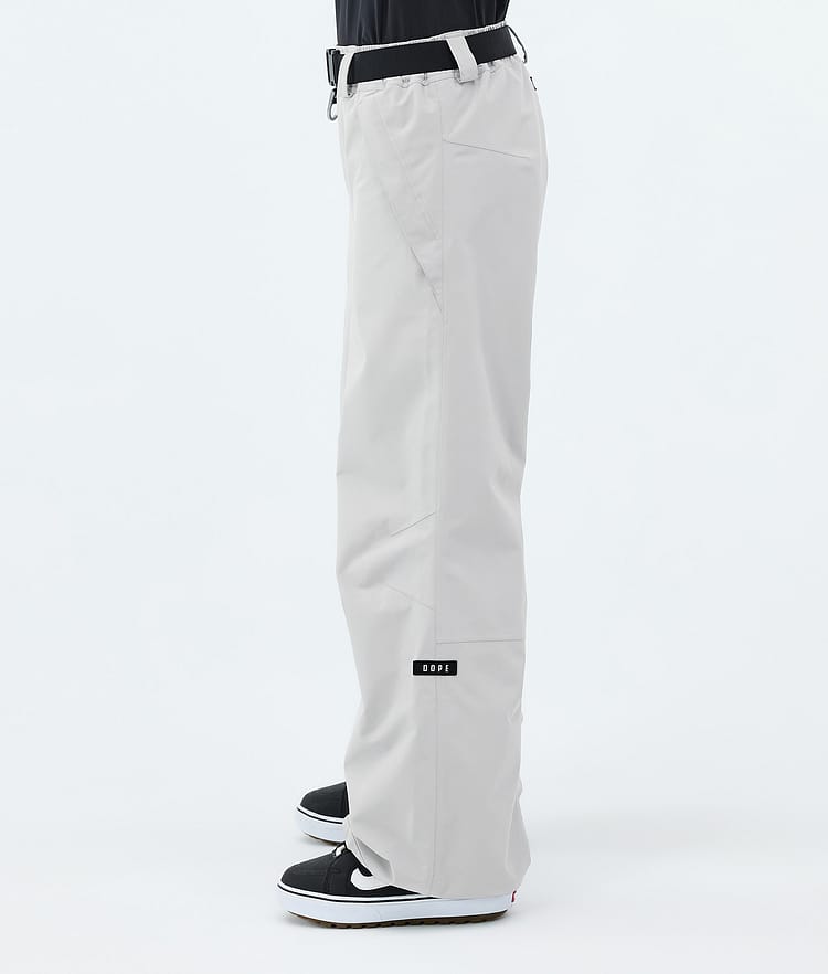 Dope Big W Snowboardbukse Dame Light Grey, Image 3 of 5