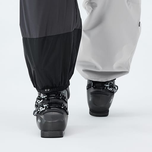 Elastiske snøgamasjer.
