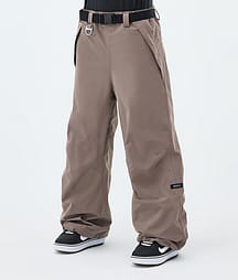 Dope Big W Snowboardbukse Dame Walnut