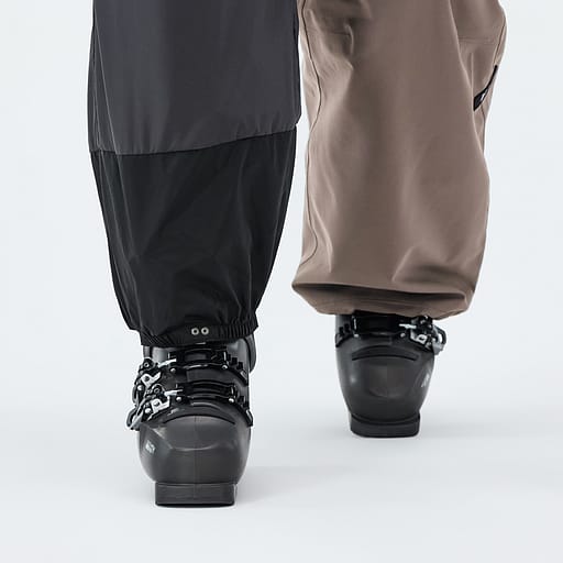 Elastiske snøgamasjer.