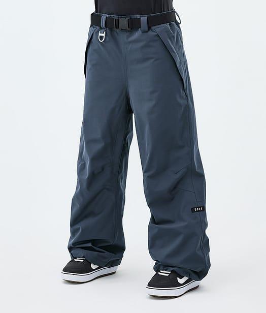 Dope Big W Snowboardbukse Dame Metal Blue