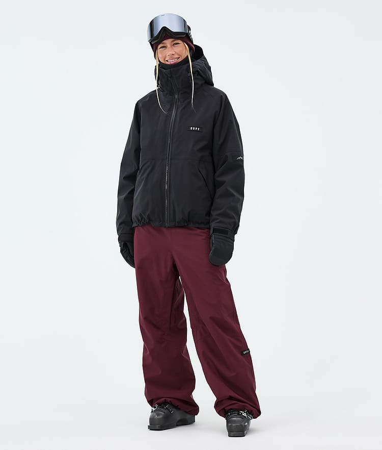 Dope Big W Skibukse Dame Burgundy, Image 2 of 5