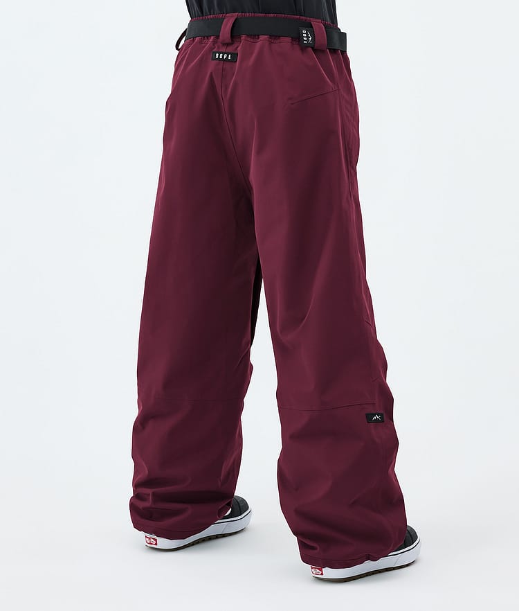 Dope Big W Snowboardbukse Dame Burgundy, Image 4 of 5