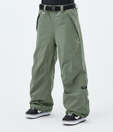 Dope Big W Snowboardbukse Moss Green