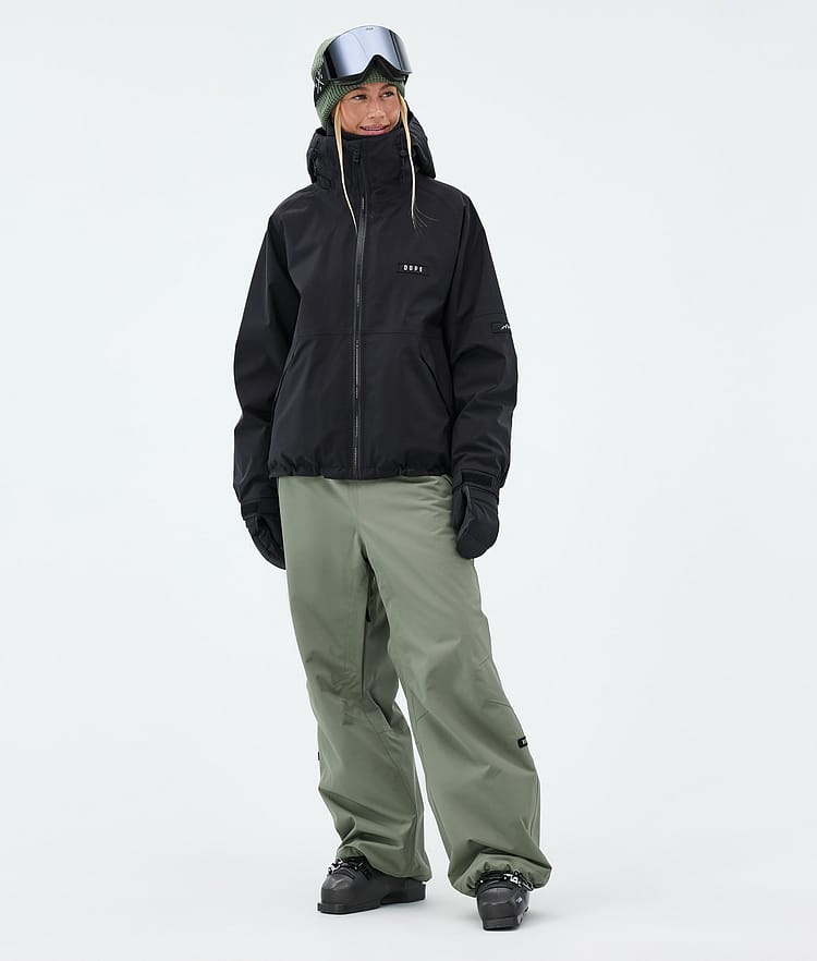 Dope Big W Skibukse Dame Moss Green, Bilde 2 av 5