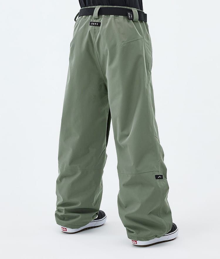 Dope Big W Snowboardbukse Dame Moss Green, Bilde 4 av 5