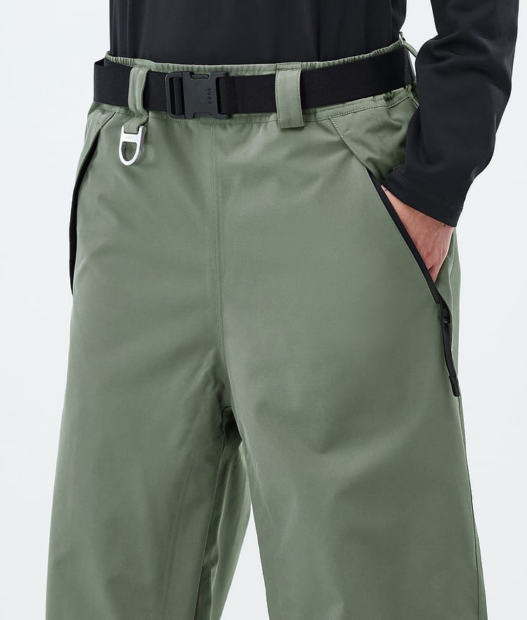 Dope Big W Snowboardbukse Dame Moss Green, Bilde 5 av 5