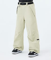 Dope Big W Snowboardbukse Dame Dirty White