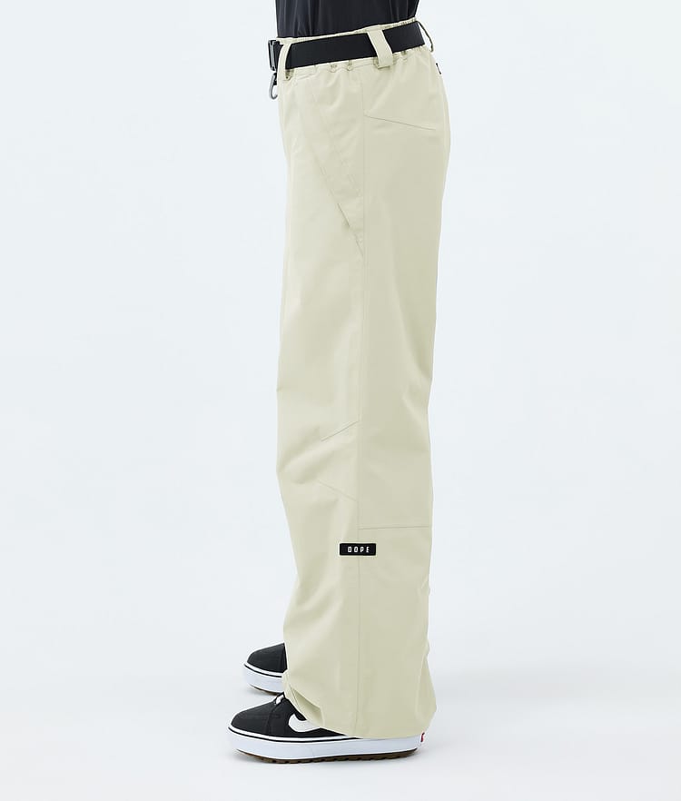 Dope Big W Snowboardbukse Dame Dirty White, Bilde 3 av 5