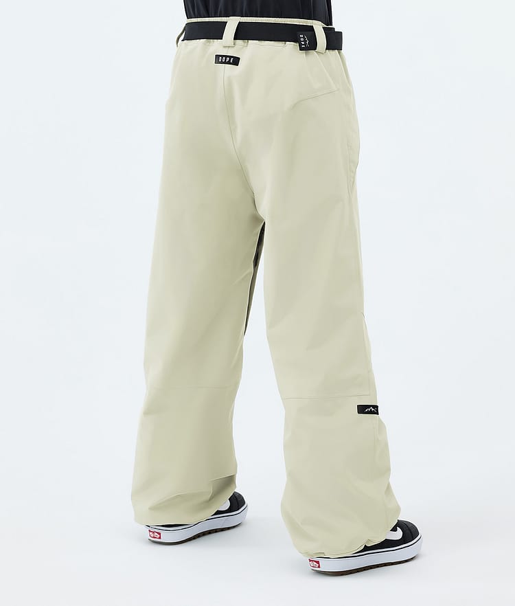 Dope Big W Snowboardbukse Dame Dirty White, Bilde 4 av 5