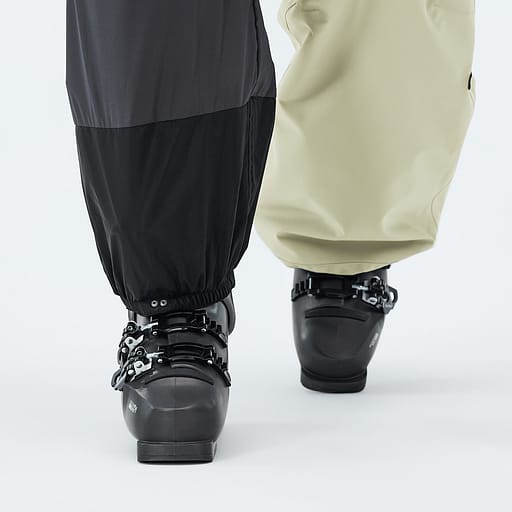 Elastiske snøgamasjer.