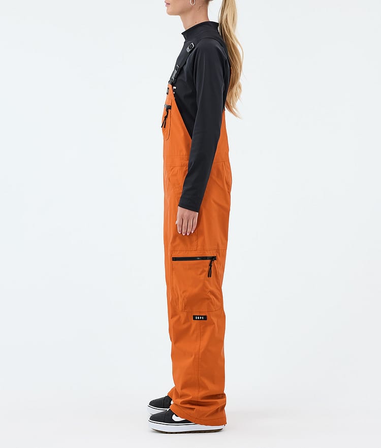 Dope Vertex W Snowboardbukse Dame Burned Orange, Image 3 of 7
