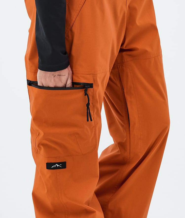 Dope Vertex W Snowboardbukse Dame Burned Orange, Image 7 of 7