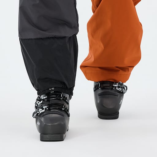 Elastiske snøgamasjer.