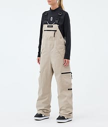 Dope Vertex W Snowboardbukse Dame Sand