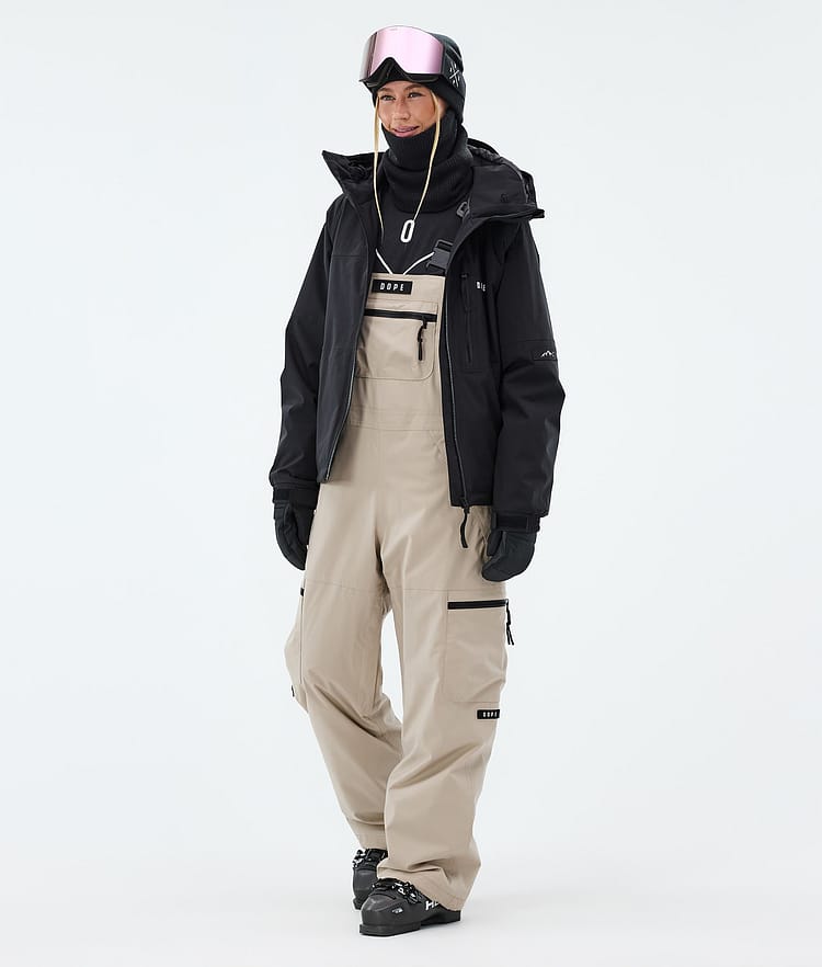 Dope Vertex W Skibukse Dame Sand, Image 2 of 7