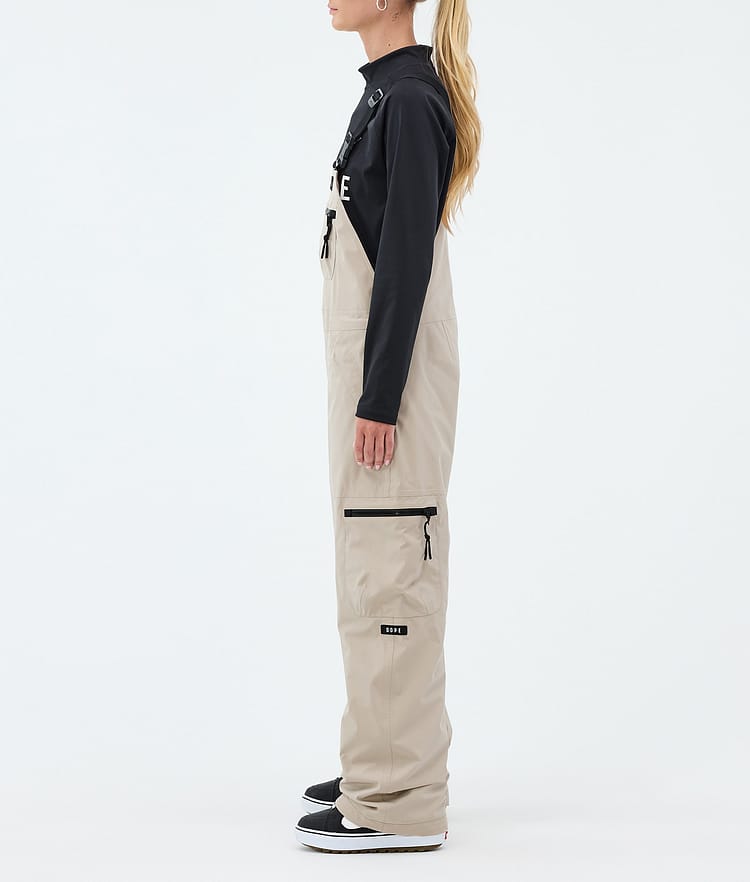 Dope Vertex W Snowboardbukse Dame Sand, Image 3 of 7