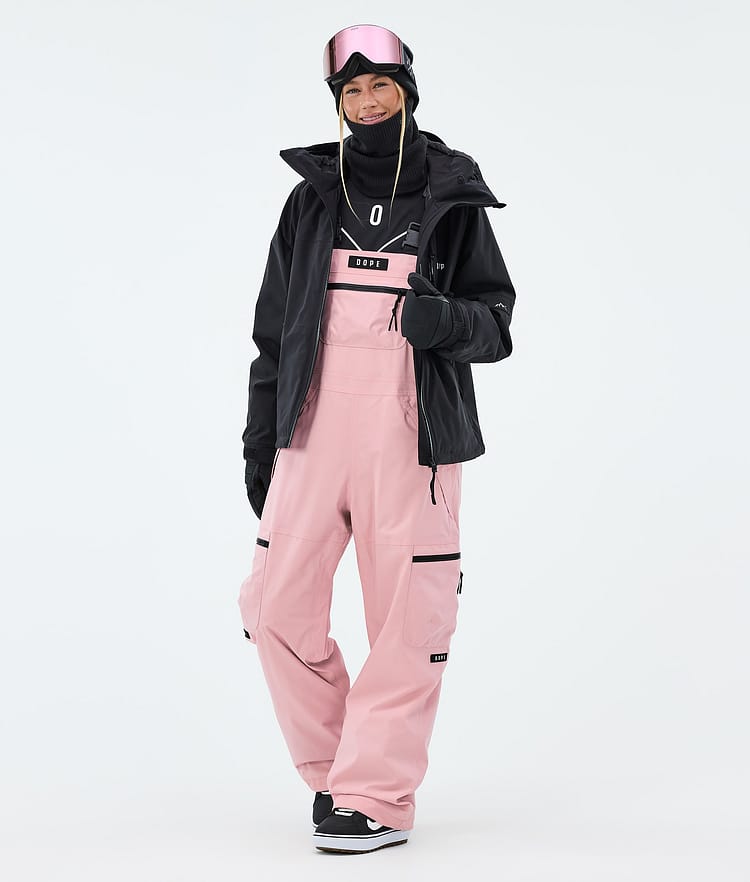 Dope Vertex W Snowboardbukse Dame Soft Pink, Image 2 of 7