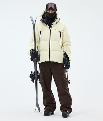 Dope Puffer Skidoutfit Dirty White/Dark Brown