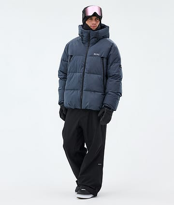 Dope Puffer Snowboardoutfit Metal Blue/Black