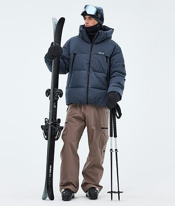 Dope Puffer Skidoutfit Metal Blue/Walnut
